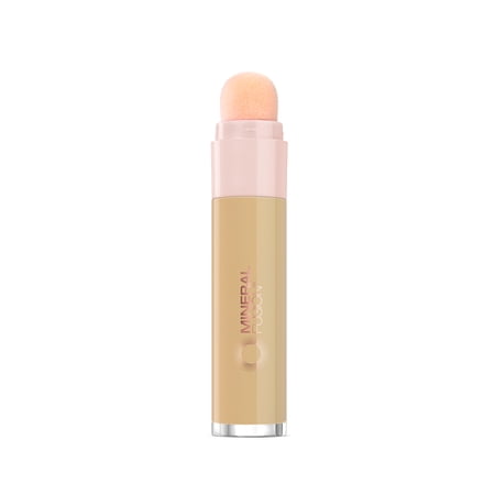 MINERAL FUSION Vegan Liquid Concealer 0.24 fl oz, Light Neutral | Full Coverage | Anti-Aging