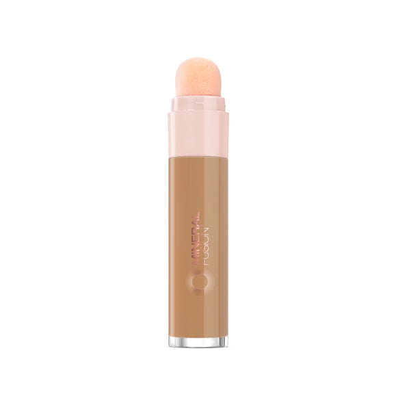 MINERAL FUSION Vegan Liquid Concealer 0.24 fl oz, Medium Neutral | Full Coverage | Anti-Aging