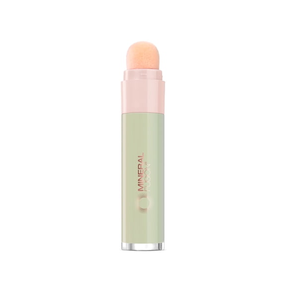 MINERAL FUSION Vegan Liquid Concealer, Color-Correcting, Green | Redness Control | Full Coverage
