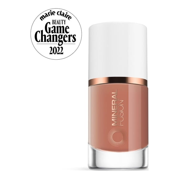 MINERAL FUSION Vegan Nail Polish, "Arm Candy" Salmon Pink/Coral | Non-Toxic | Cruelty-Free