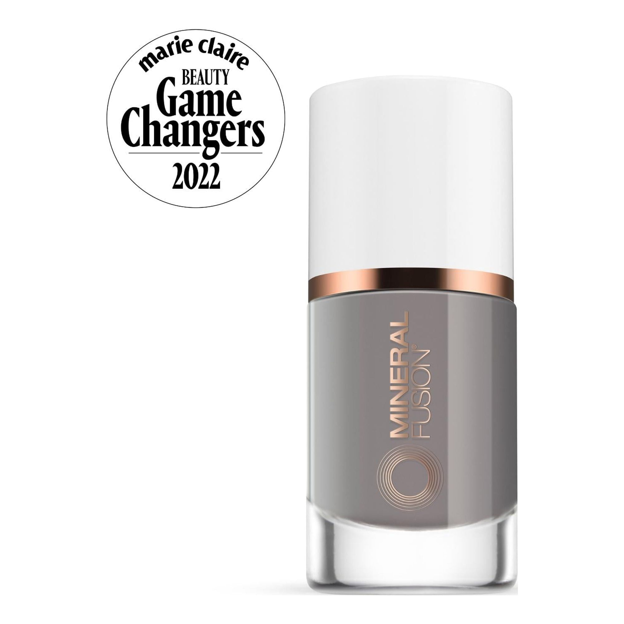 MINERAL FUSION Vegan Nail Polish, "Clean Slate" Grey/Gray/Neutral | Non-Toxic | Cruelty-Free