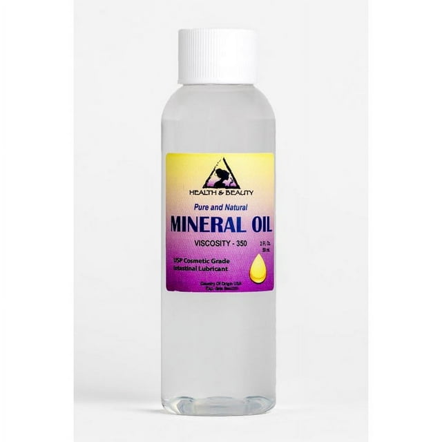 H&B OILS CENTER High Quality USP Grade 100 Pure Mineral Oil 350