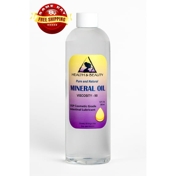 MINERAL OIL 90 VISCOSITY NF HIGH QUALITY USP GRADE LUBRICANT 100% PURE 24 OZ