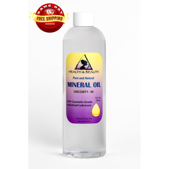 MINERAL OIL 90 VISCOSITY NF HIGH QUALITY USP GRADE LUBRICANT 100% PURE 24 OZ