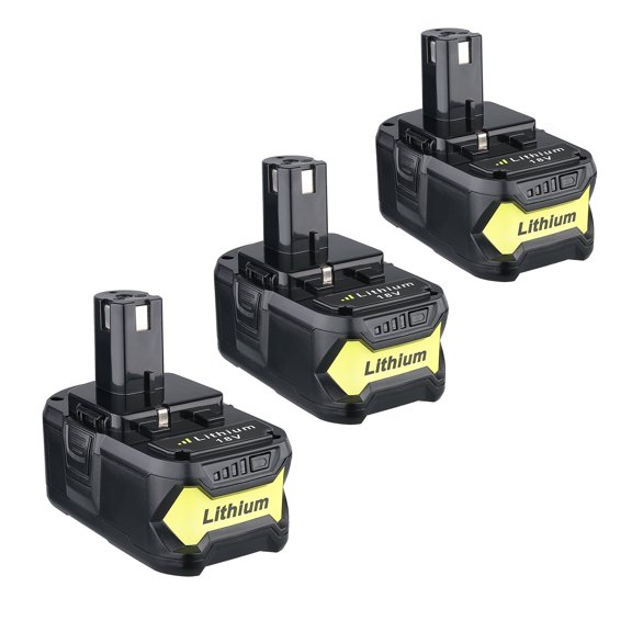 MINGSCI for 5.0Ah Lithium-ion Replacement Ryobi 18v Battery Compatible with Ryobi Battery P102 P103 P104 P105 P107 P108 P109 Cordless Power Tools,3-Packs