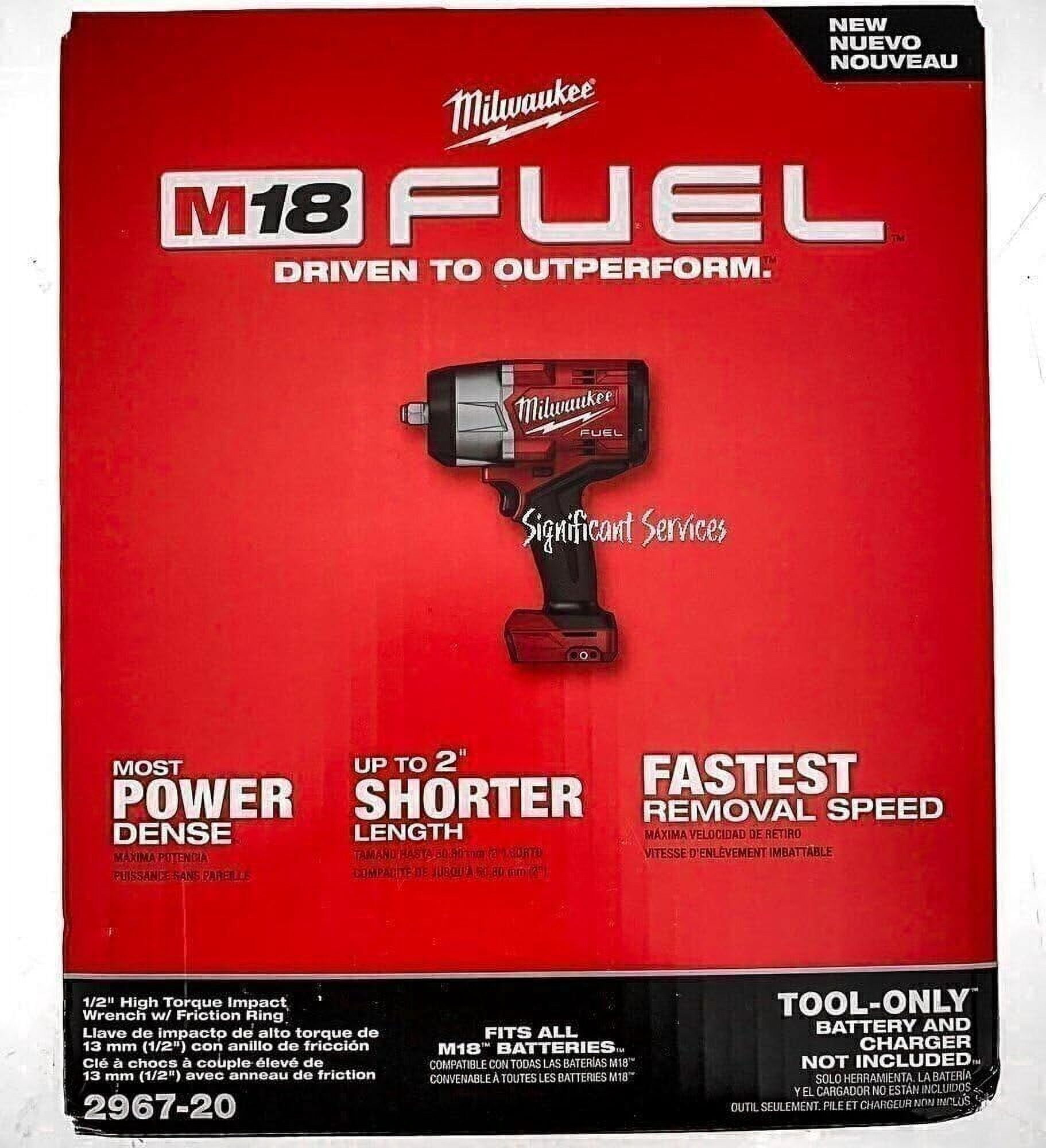 MINGZHI 2967-20 M18 Fuel 18V 1/2" High Torque Impact Wrench