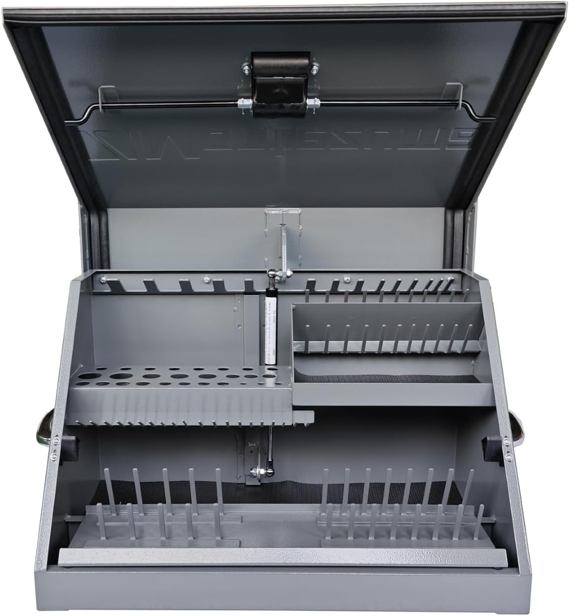 MINGZHI SM200G 22.5-Inch Portable TRIANGLE Toolbox Heavy-Duty Steel ...
