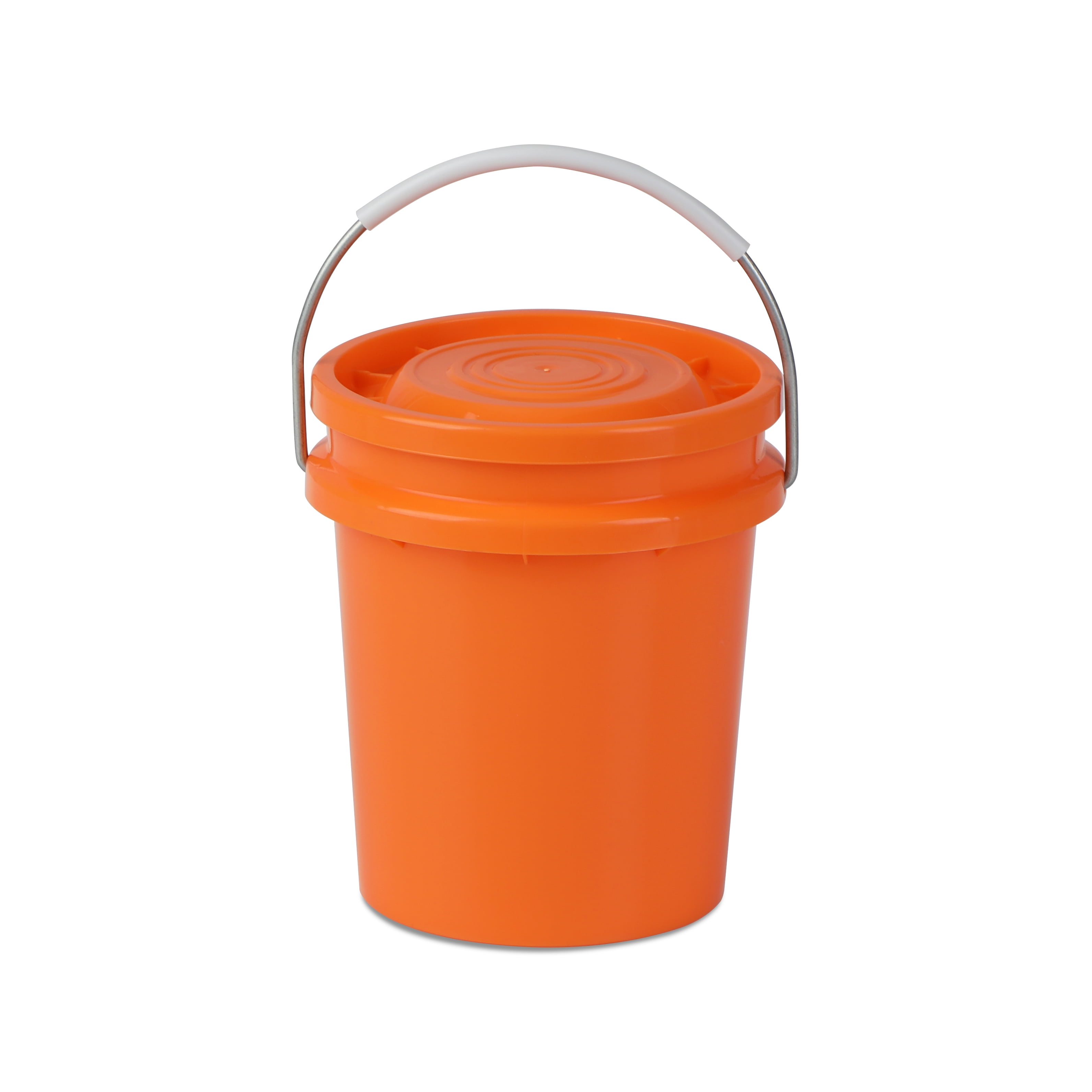 Hyper Tough Orange Mini Utility Bucket, 0.4 Quart Capacity