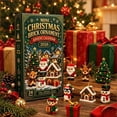 Buildable Calander MINI CHRISTMAS BRICK ORNAMENT Advent Calendar 2026, 24-Day Christmas ...
