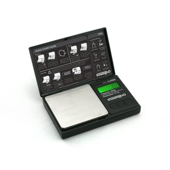 MINI CLASSIC Digital Mini Scale 600g x 0.1g Black