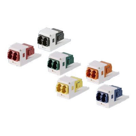 Panduit Mini-COM KEYED B-RD DUPLX LC ADA MOD IW.