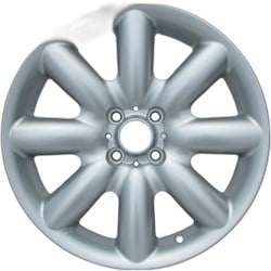 Mini Cooper Hatchback 17" White OEM Factory Wheel Rim 36116791946