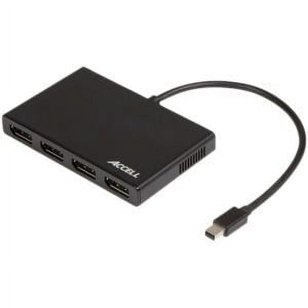 MINI DISPLAYPORT 1.2 TO 4 DISPLAYPORT MULTI-DISPLAY MST HUB - Walmart.com
