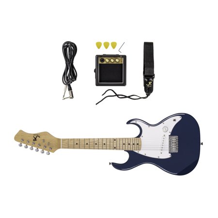 MINI ELECT Guitar PKG- BLUE
