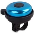 thumbnail image 1 of MINI-FACTORY Bike Bell for Adults Kids, Loud Crisp Clear Sound Bicycle Bell for Outdoor Cycling Safe Ring Horn Cycling Accessories (Left-Hand Use) - Blue, 1 of 4