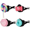 thumbnail image 1 of MINI-FACTORY Car Interior Decoration, Cute Sweet Candy Inside Decoration Air Vent Accessories Lollipop, Macaron, Donut, Candy for Girls & Women, 1 of 6