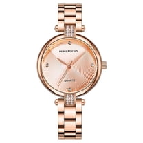 MINI FOCUS Brand Luxury Ladies Watch For Women Gold Stainless Steel Fashion Reloj Mujer Montre Femme Relogio Feminino Waterproof