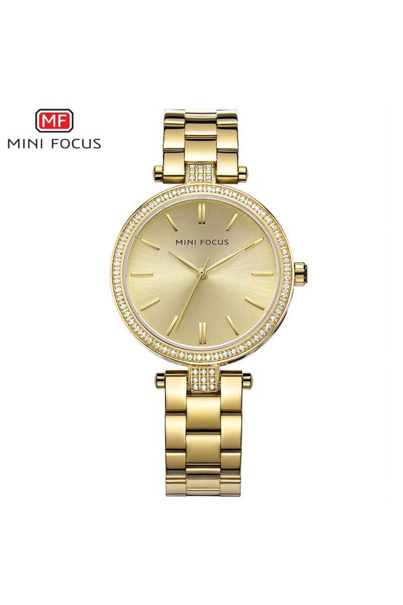 MINI FOCUS Brand Luxury Women Watches Waterproof Rose Gold Relogio Feminino Montre Femme Ladies Wristwatches Quartz Reloj Mujer
