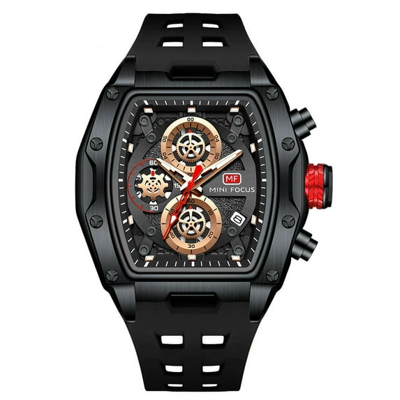 MINI FOCUS Casual Luxury Quartz Watch Watches for Men Waterproof Luminous Chronograph Wrist Watch