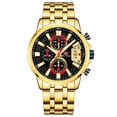 thumbnail image 1 of MINI FOCUS Fashion Men Watches Stainless Steel Luxury Brand Quartz Wristwatch Waterproof Sport Male Clock Relogio Masculino Blue, 1 of 1