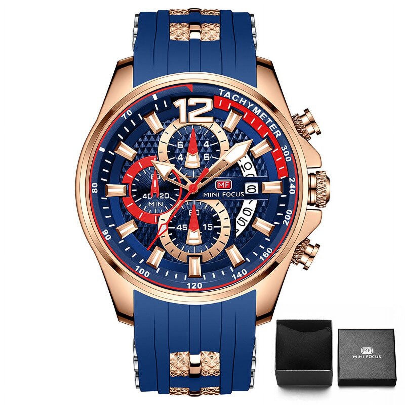 Mini Focus Watch MINI FOCUS Mens Watches Top Brand Luxury Design Quartz Watch  main image 2