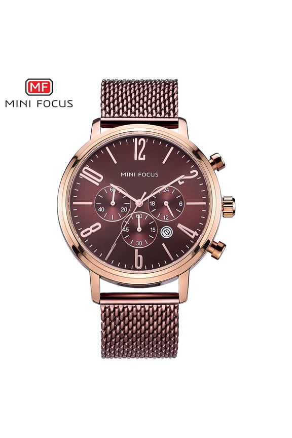 MINI FOCUS Luxury Brand Fashion Watches Men Waterproof Stainless Steel Wristwatches Relogio Masculino Montre Homme Reloj Hombre
