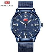 MINI FOCUS Men Watches Stainless Steel Waterproof Luxury Brand Fashion Quartz Watch Relogio Masculino Reloj Hombre Montre Homme