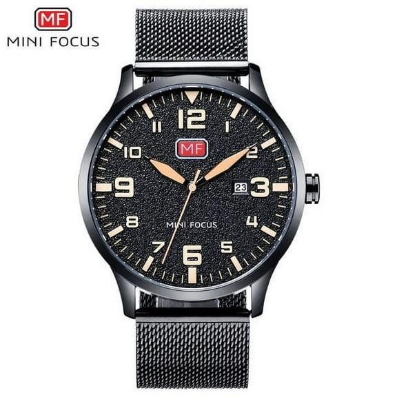 MINI FOCUS Men Watches Stainless Steel Waterproof Luxury Brand Fashion Quartz Watch Relogio Masculino Reloj Hombre Montre Homme