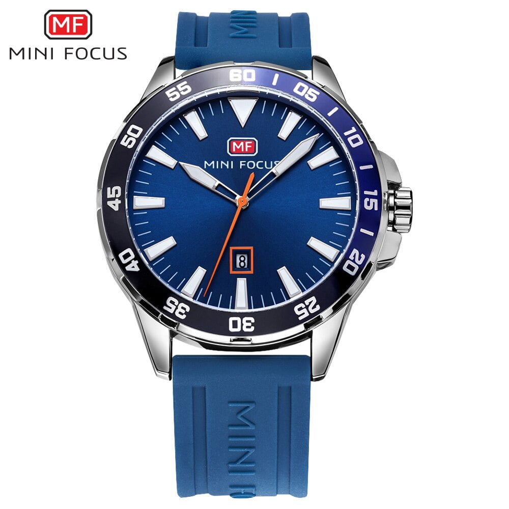 MINI FOCUS Sport Watch Men Waterproof Mens Wristwatch Quartz Watches ...