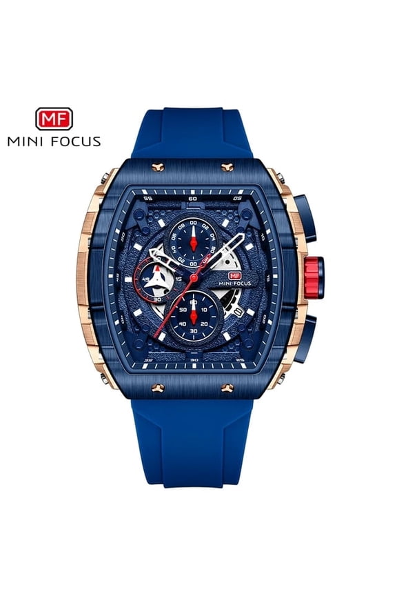 MINI FOCUS Quartz Watch Men's Fashion Sports Waterproof Luminous Watch