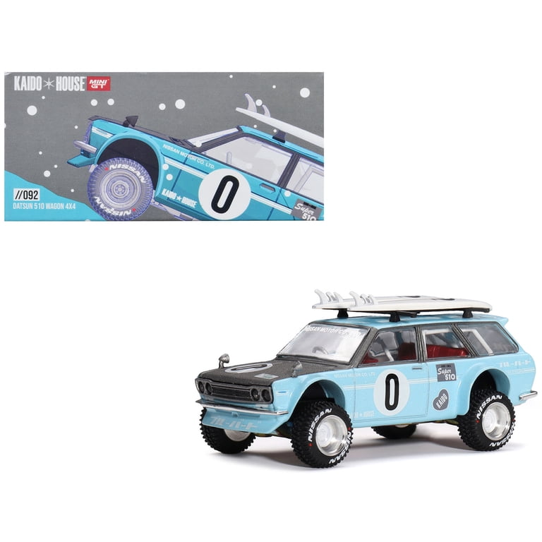 Mini GT Kaido House Datsun KAIDO 510 Wagon 4×4 GT Surf Safari RS