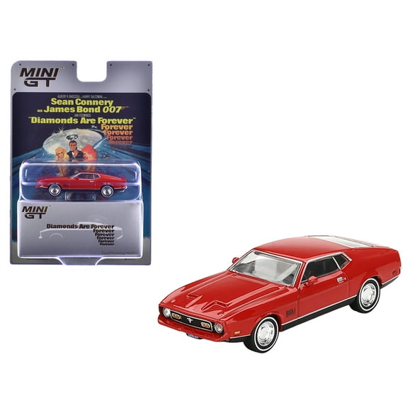 MINI GT 1/64 - FORD Mustang Mach 1 - 007 Diamonds Are Forever 1971
