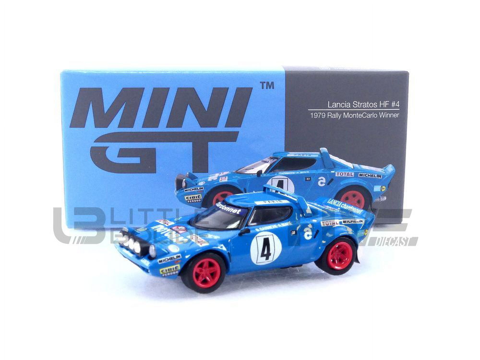 MINI GT 1/64 - LANCIA Stratos HF - Winner Monte Carlo 1979