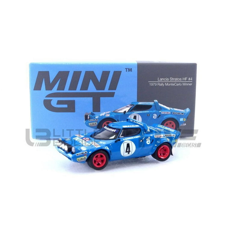 MINI GT 1/64 - LANCIA Stratos HF - Winner Monte Carlo 1979