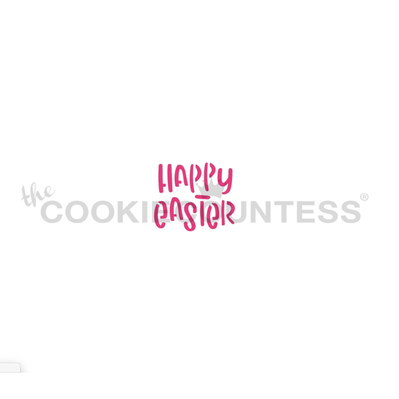 MINI HAPPY EASTER STENCIL