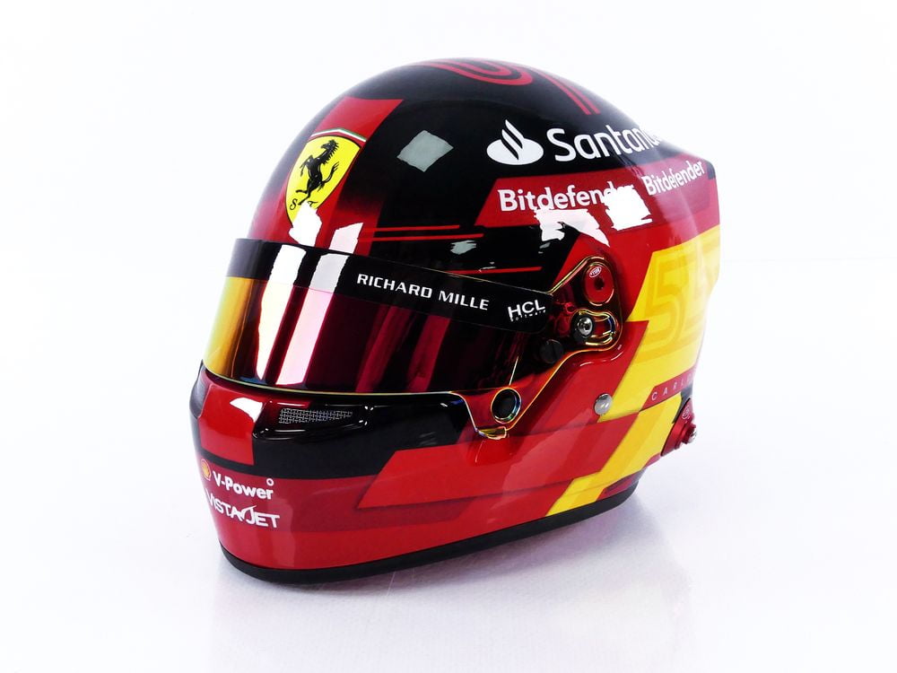 Mini Casque 1/2 Julius Baer - Pole Position Driver FE 2019 - Réf. 4100035