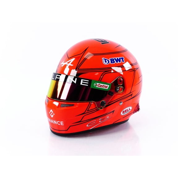 MINI HELMET 1/2 - CASQUE Esteban Ocon - Alpine 2023