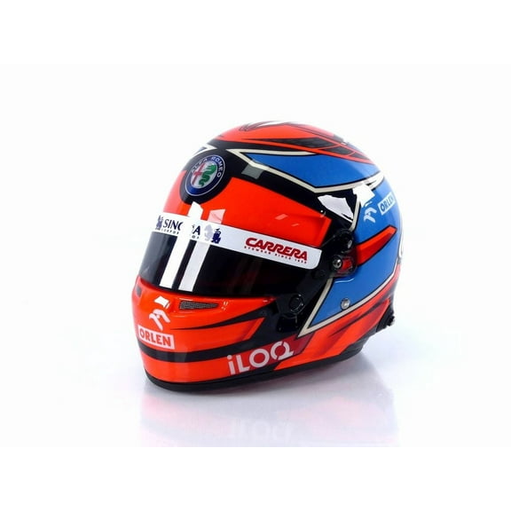 MINI HELMET 1/2 - CASQUE Kimi Raikkonen - Alfa Romeo Racing GP Imola 2021
