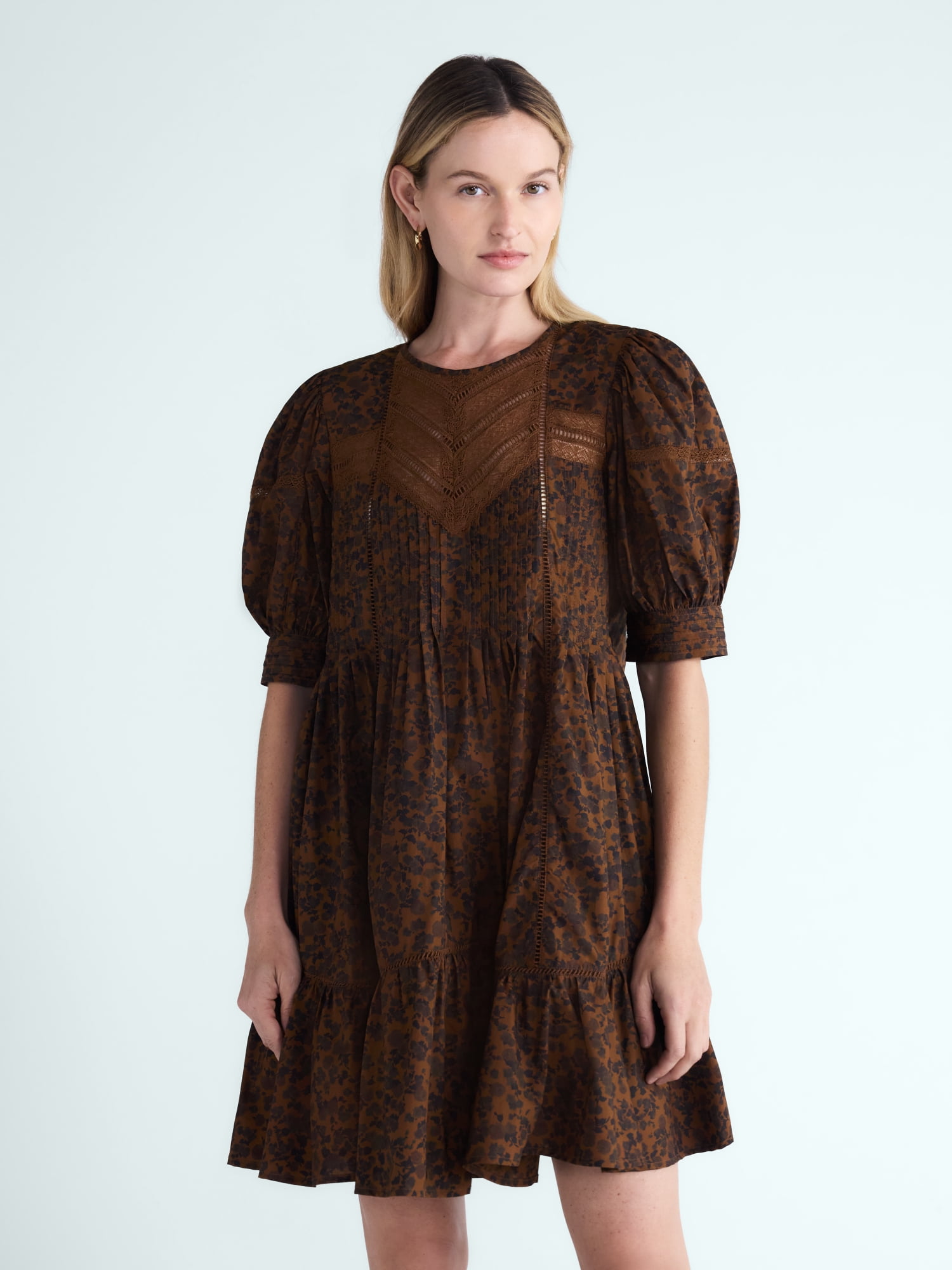 Scoop Women's Lace Mini Dress, Sixes XS-XXL