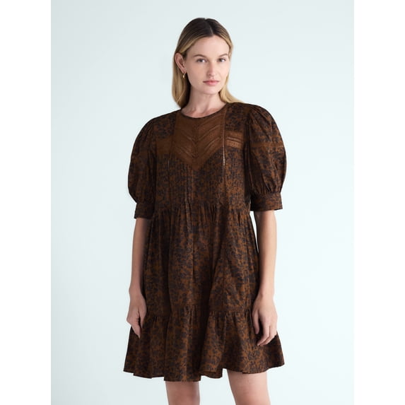 Scoop Women's Lace Mini Dress, Sixes XS-XXL