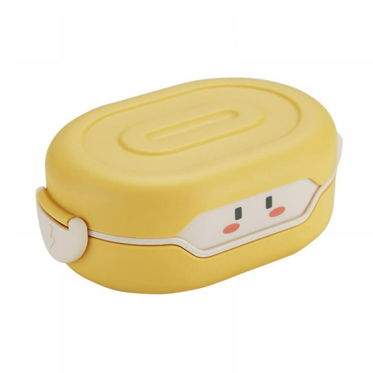 Mini Lunch-Box Snack Containers for Kids | Small Bento-Box Portion Container | Toddler Pre-School | Leak-Proof Boxes for Work, Travel | Best for