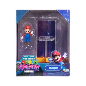 The Super Mario Galaxy Movie 1.5 inch Action Figure with Star Launcher Accessory - Mario