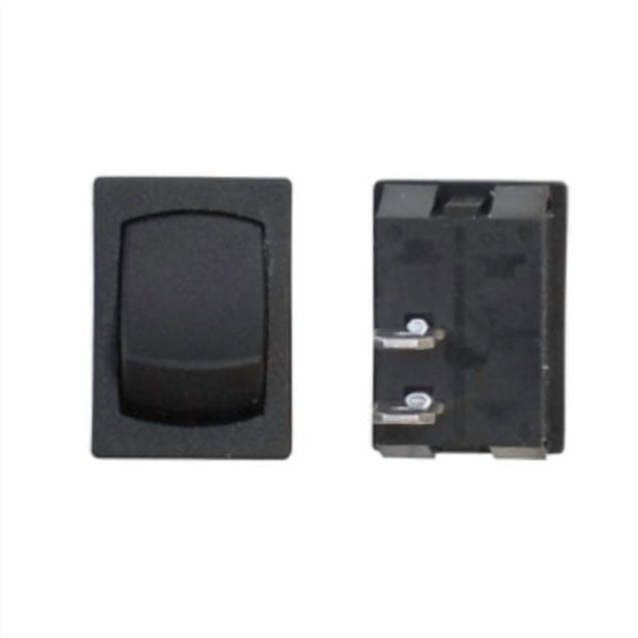 MINI MOMENTARY ON/OFF SPST - BLACK 1/CARD