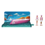 Barbie Mini Barbie Land Barbie The Movie Vehicle Collection, Includes 2 1.5-inch Dolls & Vehicles Inspired by the Film