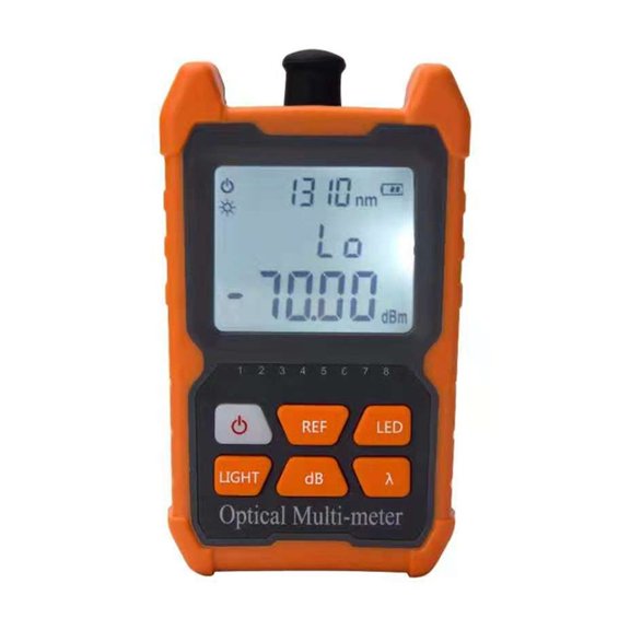 MINI OPM Handheld Mini Fiber Optical Power Meter Fiber Optical Cable Tester -70+6dBm Or -50+26dBm ,Easy Use