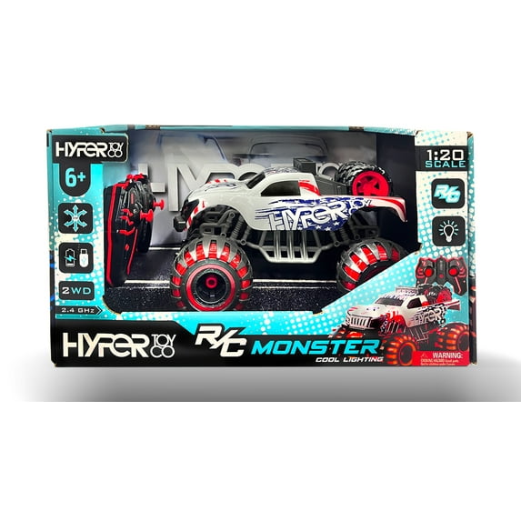 Hyper Toys Mini LED Remote Control Monster Truck