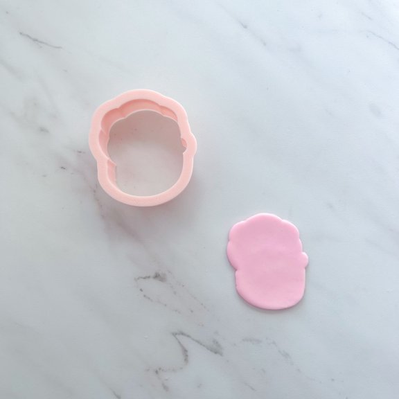 MINI SANTA CLAUSE COOKIE CUTTER BY SAIDAS SWEETS