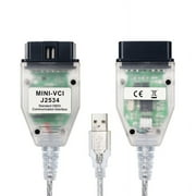 MINI VCI TIS Techstream V18.00.008 TIS J2534 For Toyota Inspection Cable