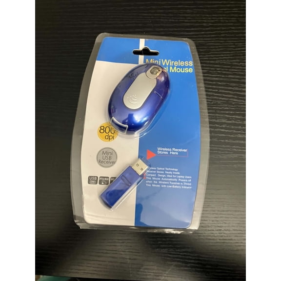 MINI WIRELESS OPTICAL MOUSE 800 DPI MINI USB PLUG