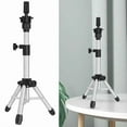 thumbnail image 1 of MINI Wig Stand Tripod, 25 Inch Adjustable Mannequin Head Stand, Wig Head Stand for Training Heads And Canvas Block Head (Mannequin Head Not Included), 1 of 10